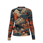 Kamon Kaleidoscope Women’s Long Sleeve Shirt