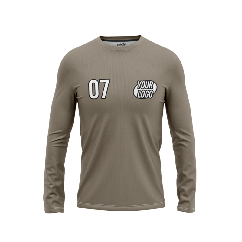 Khaki LongSleeveMenFront