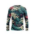 Koi Pond Reflections Men’s Long Sleeve Shirt