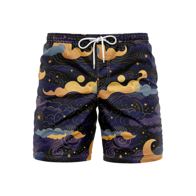 Kyoto Karesansui Swim Trunks