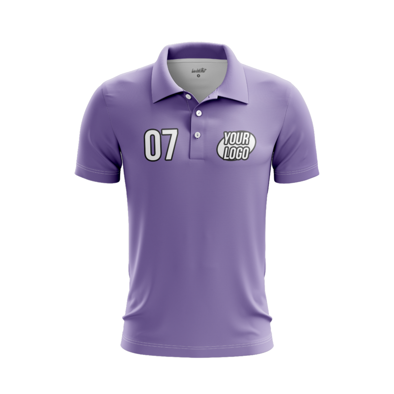 Custom Lavender Men’s Polo Shirt