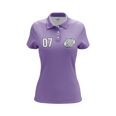 Custom Lavender Women’s Polo Shirt