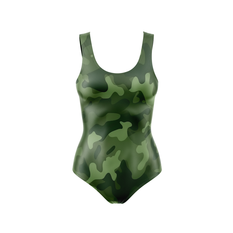 Leafy Concealment BodysuitFront