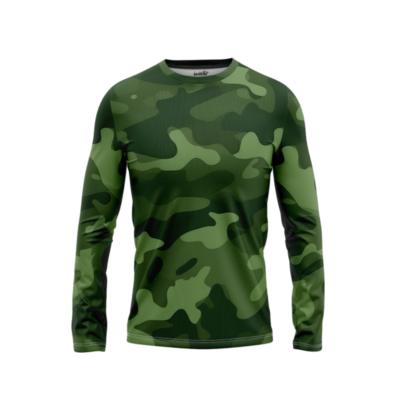 Leafy Concealment LongSleeveMenFront