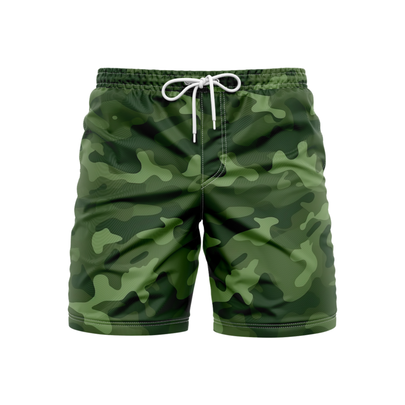 Leafy Concealment SwimshortsFront