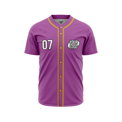 Custom Magenta Softball Jersey