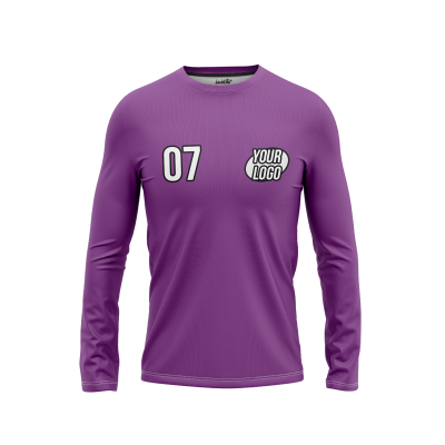 Custom Magenta Men’s Long Sleeve Shirt