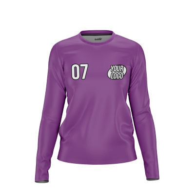 Custom Magenta Women’s Long Sleeve Shirt