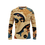 Maneki-neko Magic Men’s Long Sleeve Shirt