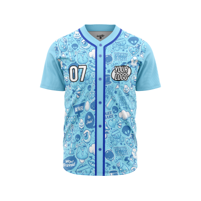 Custom Metro Couture Baseball Jersey
