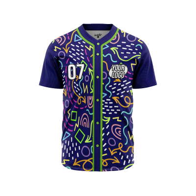 Custom Metro Swag Baseball Jersey