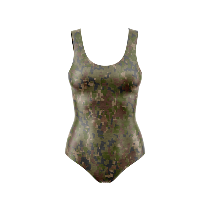 Mossy Shadows BodysuitFront