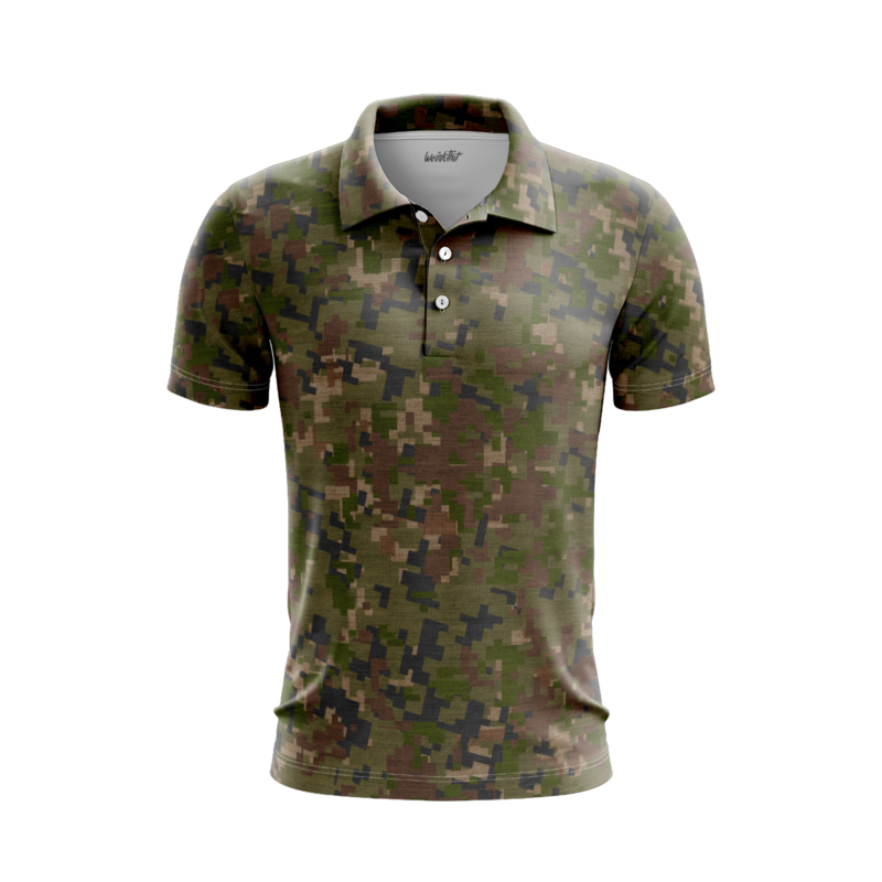 Mossy Shadows PoloShirtMenFront