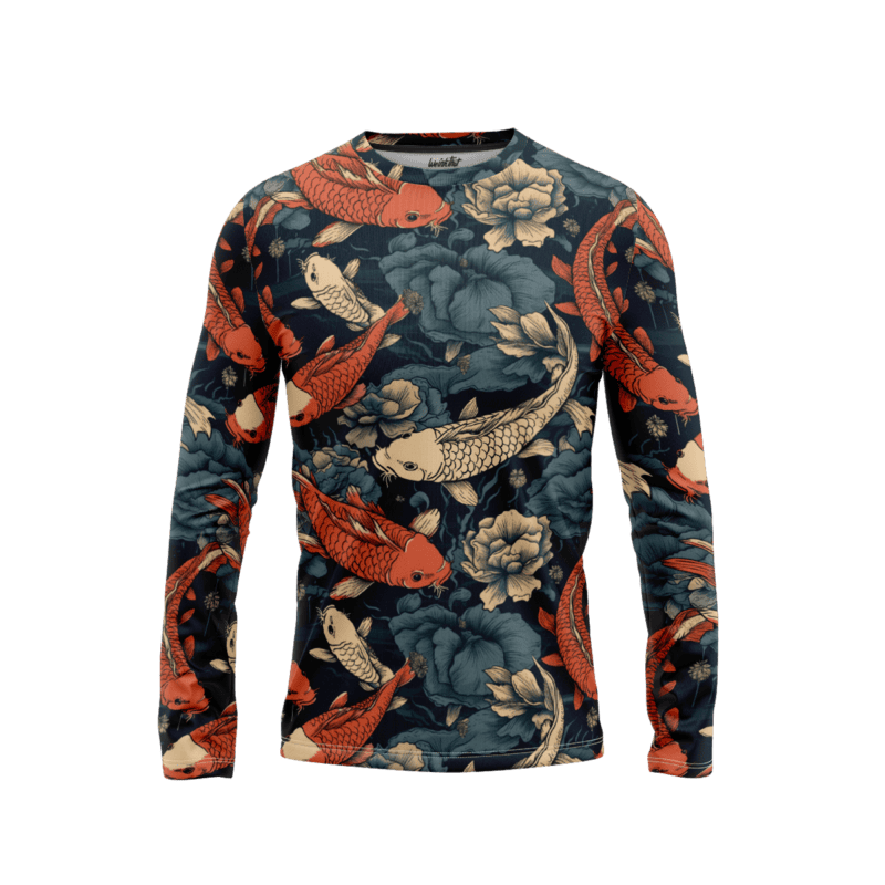 Mount Fuji Majesty LongSleeveMenFront