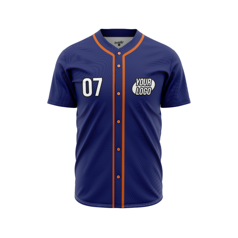 Navy BaseballJerseyFront