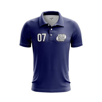 Custom Navy Men’s Polo Shirt