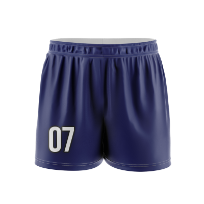 Custom Navy Sport Shorts