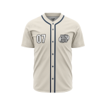 Custom Off White Baseball Jersey