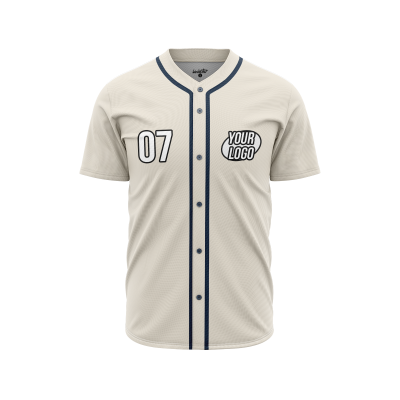 Custom Off White Baseball Jersey
