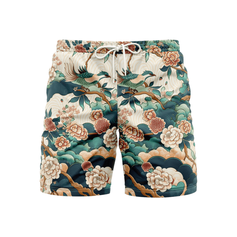 Onsen Oasis SwimshortsFront