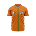 Custom Orange Softball Jersey