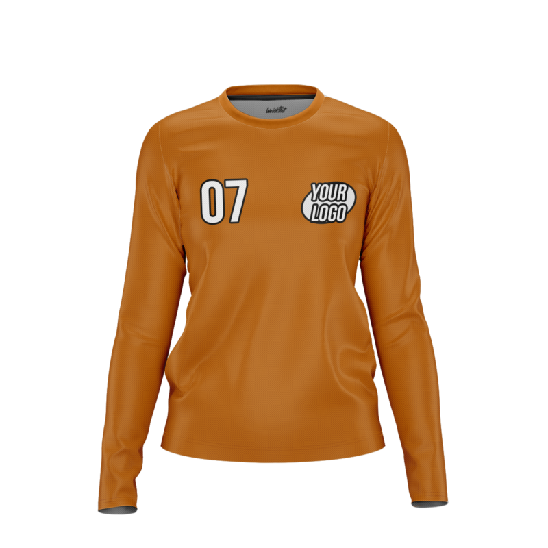 Orange LongSleeveWomenFront