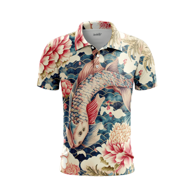 Origami Harmony Men’s Polo Shirt