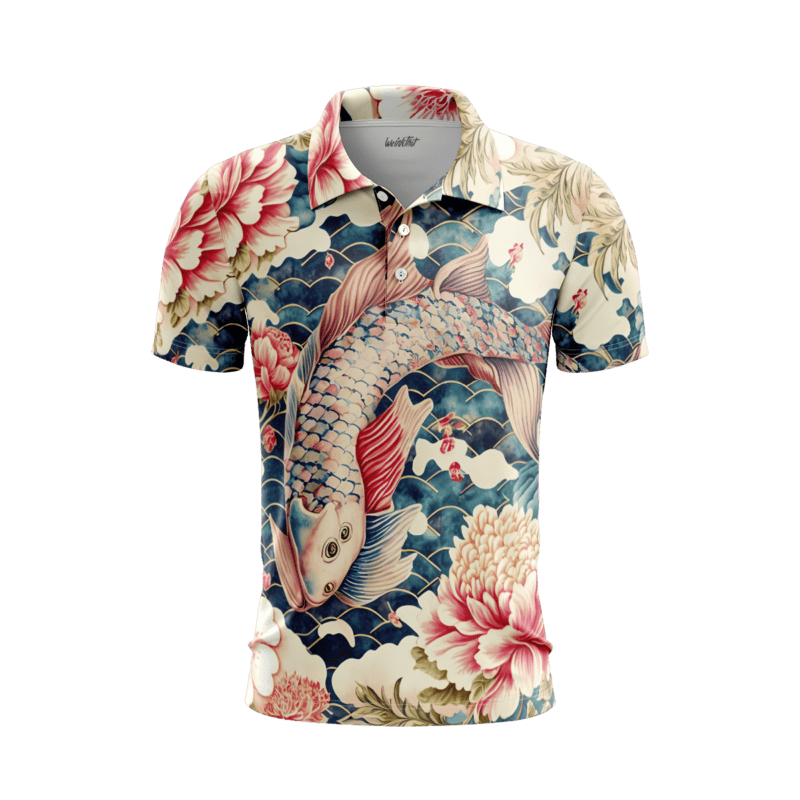 Origami Harmony PoloShirtMenFront