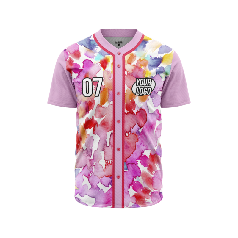 Pastel Pallette BaseballJerseyFront