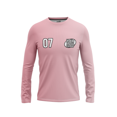 Custom Piggy Pink Men’s Long Sleeve Shirt