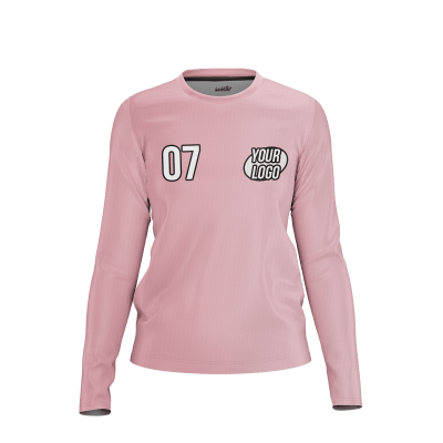 Custom Piggy Pink Women’s Long Sleeve Shirt