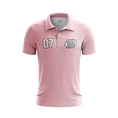 Custom Piggy Pink Men’s Polo Shirt
