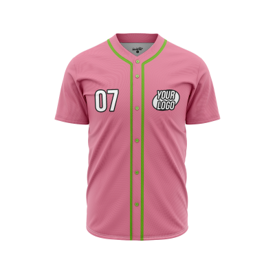 Custom Pink Softball Jersey