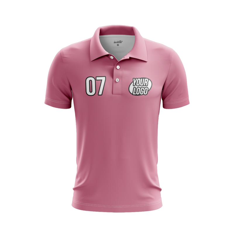 Pink PoloShirtMenFront