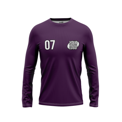 Custom Plum Men’s Long Sleeve Shirt
