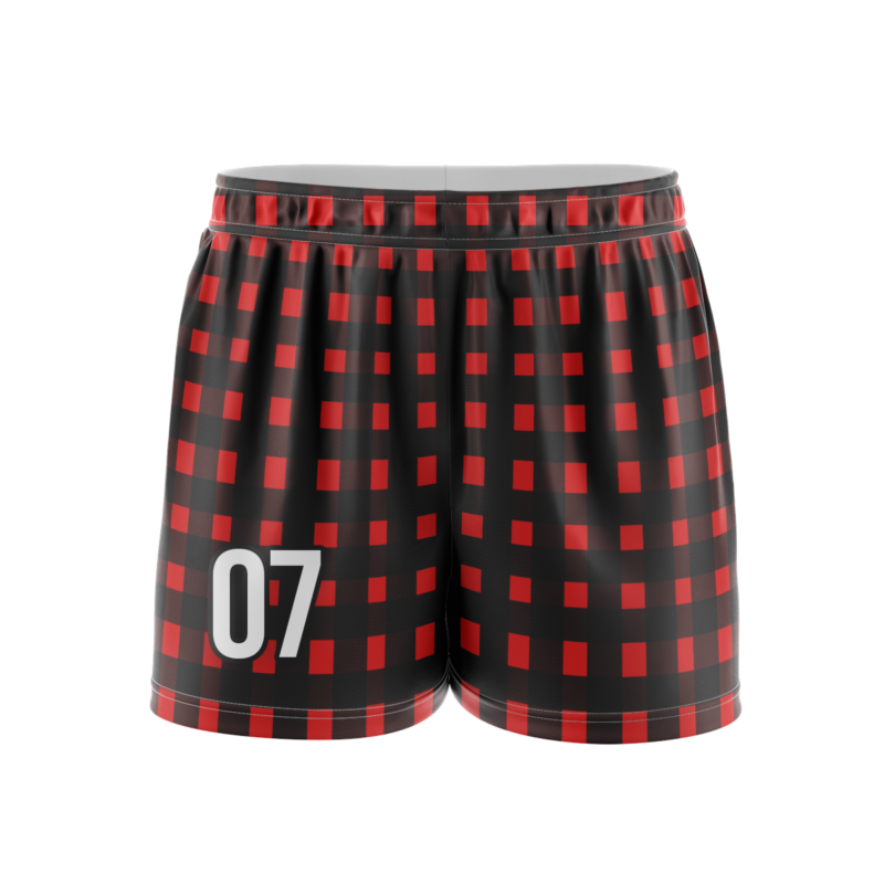 Red and Black ShortFront