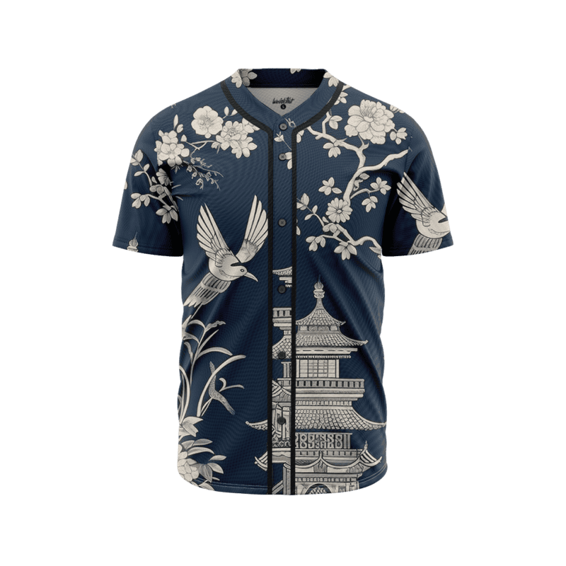 Sakura Serenity BaseballJerseyFront