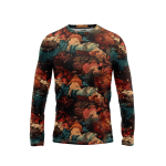 Shibori Symphony Men’s Long Sleeve Shirt