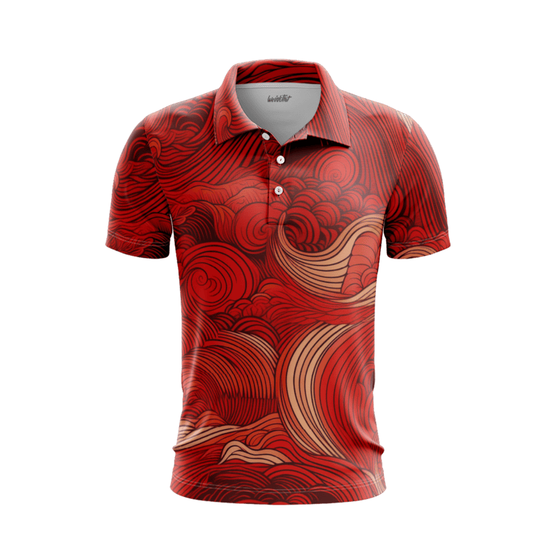 Shinto Shimmer PoloShirtMenFront