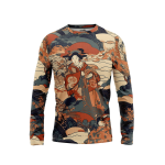 Shoji Shadows Men’s Long Sleeve Shirt