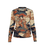 Shoji Shadows Women’s Long Sleeve Shirt