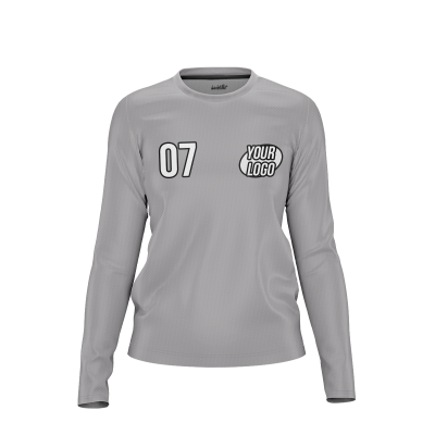 Custom Silver Women’s Long Sleeve Shirt