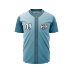 Custom Sky Baseball Jersey