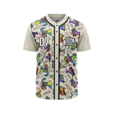 Custom Street Smart Fashion Baseball Jersey