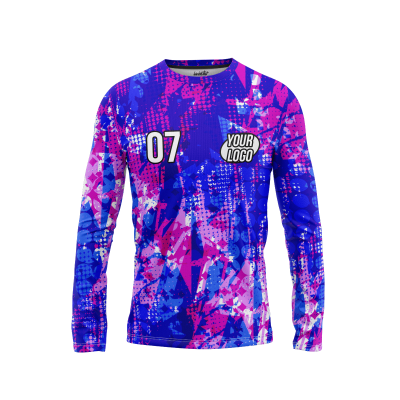 Custom Striker Star Men’s Long Sleeve Shirt
