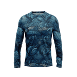 Sumi-e Strokes Men’s Long Sleeve Shirt