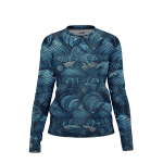 Sumi-e Strokes Women’s Long Sleeve Shirt