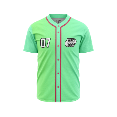 Custom Summer Dog Baseball Jersey