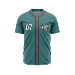 Custom Teal Softball Jersey