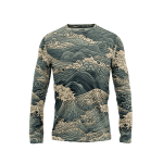 Tsukimi Twilight Men’s Long Sleeve Shirt